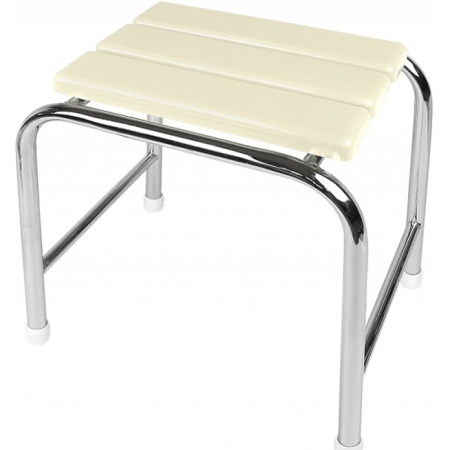 Σκαμπό μπάνιου από βακελίτη Άϊβορι 40εκ ΕΒΙΟΠ 12-09