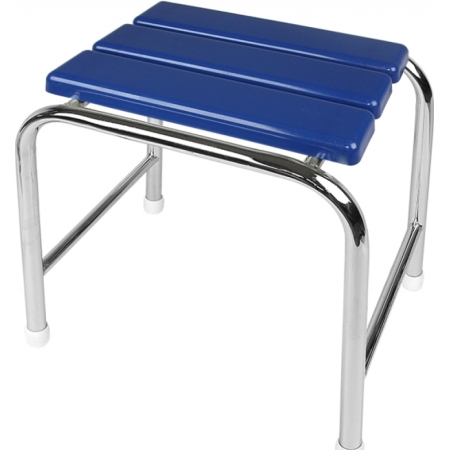 Σκαμπό μπάνιου από βακελίτη Μπλε 40εκ ΕΒΙΟΠ 12-06