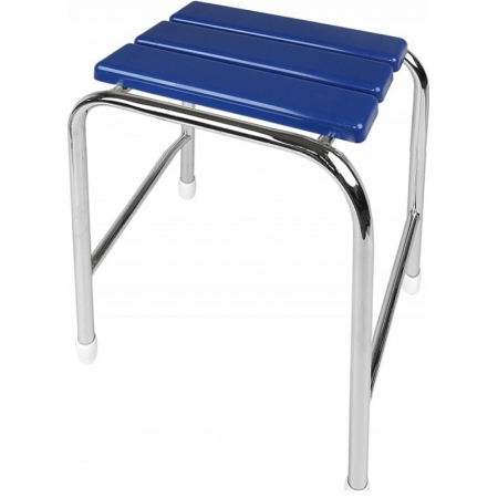 Σκαμπό μπάνιου από βακελίτη ψηλό 50εκ Μπλε ΕΒΙΟΠ 13-06