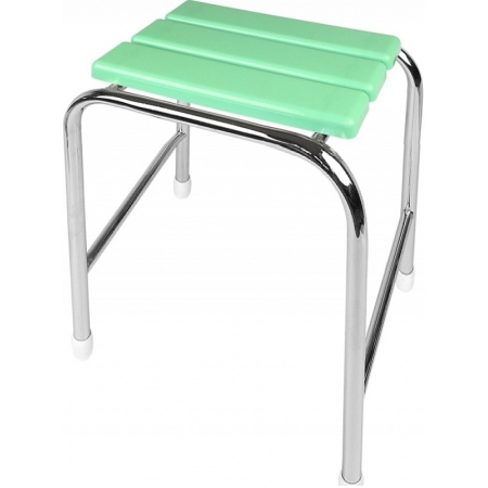 Σκαμπό μπάνιου από βακελίτη ψηλό 50εκ Πράσινο ΕΒΙΟΠ 13-12