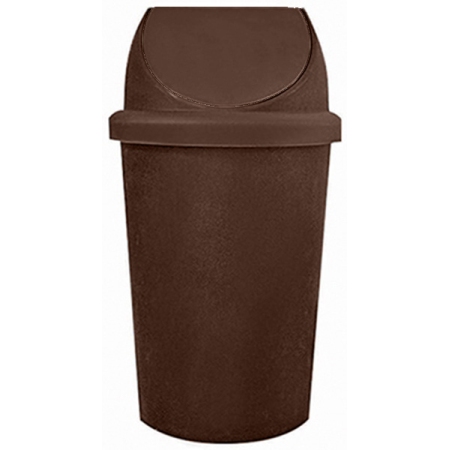 Κάδος απορριμμάτων πλαστικός καφέ 50Lt Homeplast A00240