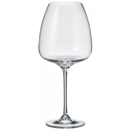 Ποτήρια κρασιού σετ 6 τεμάχια κρυστάλλινα 770ml Alizee Bohemia 0802835