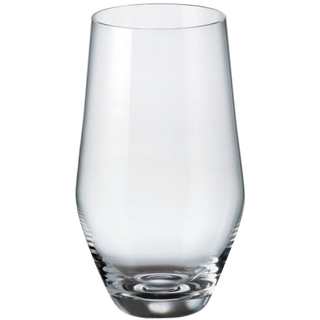 Ποτήρια νερού 6τμχ κρυστάλλινα Michelle διάφανο 400ml Bohemia 0802858