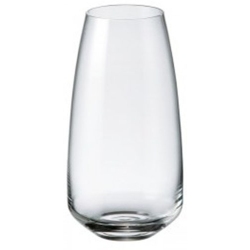 Ποτήρια σωλήνα κρυστάλλινα σετ 6 τεμαχίων Alizee 550ml Bohemia 0802837