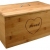 Ψωμιέρα ξύλινη Bread natural 36x21x21εκ X.M Casa 1353030