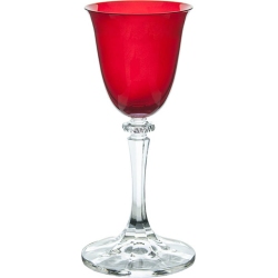 Ποτήρια λικέρ κρυστάλλινα σετ 6 τεμαχίων Kleopatra 50cc Bohemia 0802930