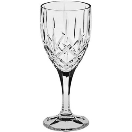 Ποτήρια κρασιού κολωνάτα κρυστάλλινα σετ 6 τεμαχίων  Sheffield  240cc Bohemia 0802876