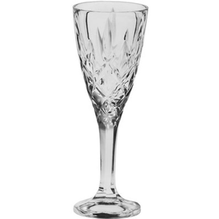 Ποτήρια λικέρ κολωνάτα κρυστάλλινα σετ 6 τεμαχίων  Sheffield  50cc Bohemia 0803070