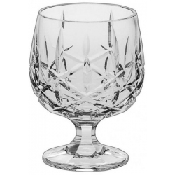 Ποτήρια κονιάκ κρυστάλλινα σετ 6 τεμαχίων  Sheffield  250cc Bohemia 0802945