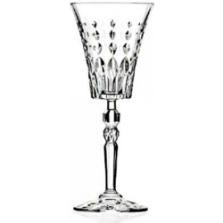 Ποτήρια κρασιού σετ 6 τεμαχίων κρυστάλλινα Marilyn 210cc RCR 0803409