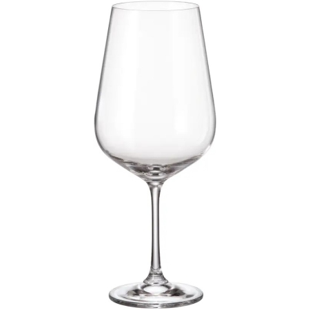 Ποτήρια κρασιού κρυστάλλινα σετ 6 τεμαχίων Strix 850cc Bohemia 0803370