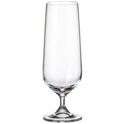 Ποτήρια μπύρας κρυστάλλινα σετ 6 τεμαχίων Strix 380cc Bohemia 0803153