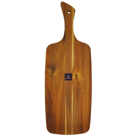 Βάση κοπής ξύλινη καρυδί-natural 20x57x1.5εκ X.M Casa 1272046