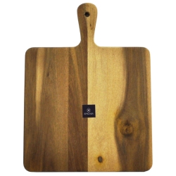 Βάση κοπής ξύλινη καρυδί-natural 30x40.5x1.7εκ X.M Casa 1272044
