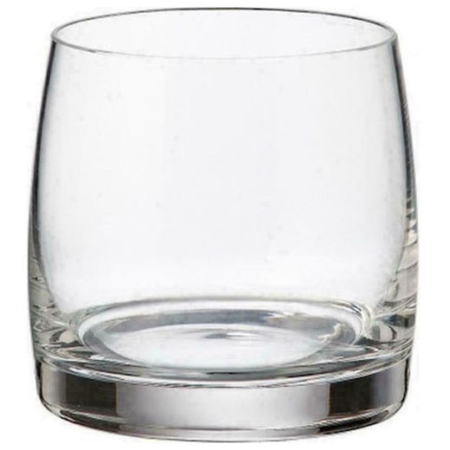 Ποτήρια ουίσκι σετ 6 τεμαχίων κρυστάλλινα Pavo διάφανο 230cc Bohemia 0802784