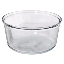 Κάδος γυάλινος για πολυφουρνάκι-ρομπότ 33x17εκ EL-812