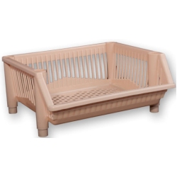 Φρουτοθήκη πλαστική μπεζ 37x32x14εκ. Miltoplast 1070B