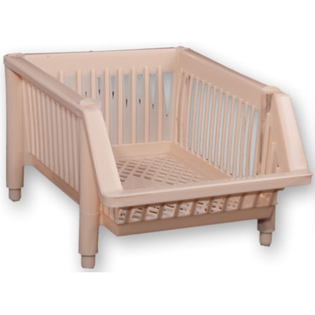 Φρουτοθήκη πλαστική μπεζ 23x34x15εκ Miltoplast 110B