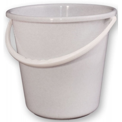 Κουβάς πλαστικός με πλαστικό χέρι 9Lt Miltoplast 205