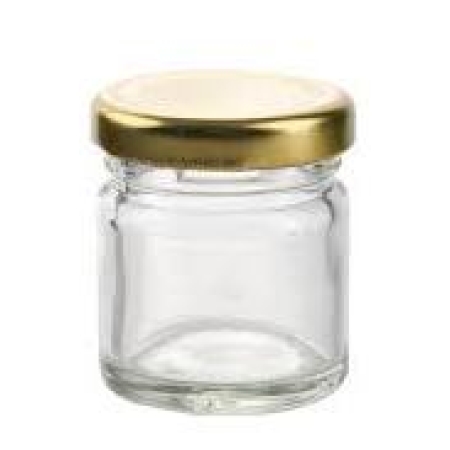 Βάζο τροφίμων με μεταλλικό καπάκι 40ml