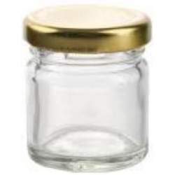 Βάζο τροφίμων με μεταλλικό καπάκι 25ml