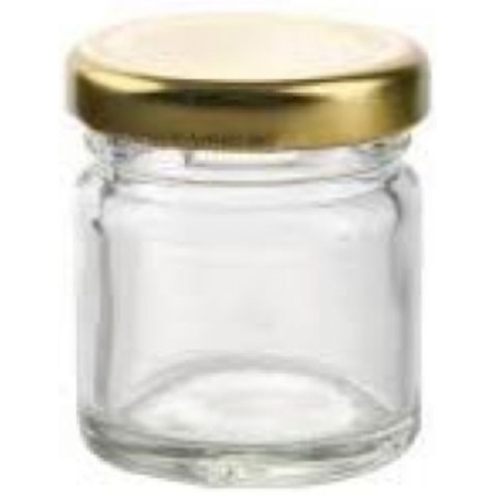 Βάζο τροφίμων με μεταλλικό καπάκι 25ml