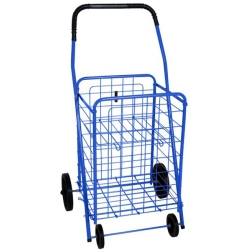 Καροτσάκι λαϊκής μεταλλικό σπαστό μπλε 95εκ ASCOL