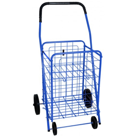 Καροτσάκι λαϊκής μεταλλικό σπαστό μπλε 95εκ ASCOL