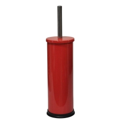 Πιγκάλ βουρτσάκι μπάνιου ανοξείδωτο κόκκινο 10x38.5εκ Eco casa 5207158000240
