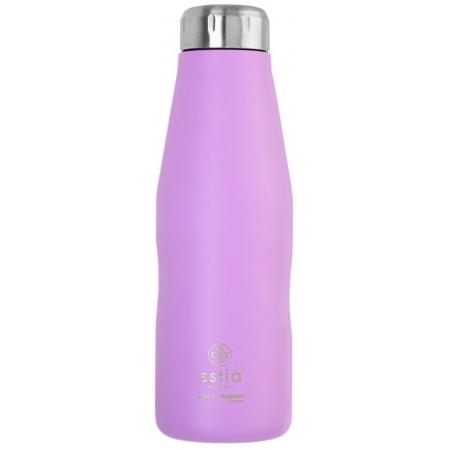 Μπουκάλι θερμός ανοξείδωτο 18/8 Lavender purple 500ml 7x22.5εκ Estia 01-7805