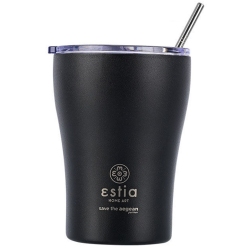 Κούπα θερμός ανοξείδωτο 18/8 Midnight black 350ml Estia 01-12083
