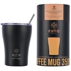 Κούπα θερμός ανοξείδωτο 18/8 Midnight black 350ml Estia 01-12083