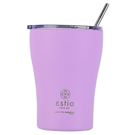 Κούπα θερμός ανοξείδωτο 18/8 Lavender purple 350ml Estia 01-12090