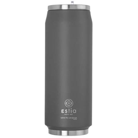Ποτήρι θερμός ανοξείδωτο 18/8 Fjord grey 500ml Estia 01-9441