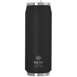 Ποτήρι θερμός ανοξείδωτο 18/8 Midnight black 500ml Estia 01-7843