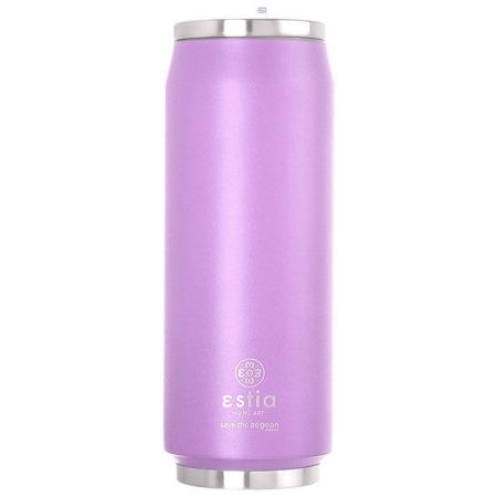 Ποτήρι θερμός ανοξείδωτο 18/8 Lavender purple 500ml Estia 01-8581