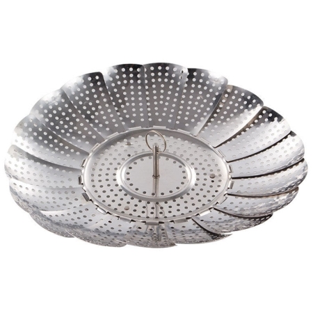 Σουρωτήρι ατμού αναδιπλούμενο ανοξείδωτο 24x5.5εκ Estia 01-9205