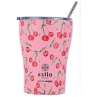 Κούπα θερμός ανοξείδωτο 18/8 Cherry rose 350ml Estia 01-16876