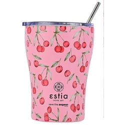 Κούπα θερμός ανοξείδωτο 18/8 Cherry rose 350ml Estia 01-16876