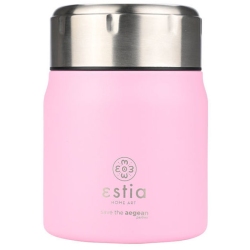 Φαγητοδοχείο θερμός ανοξείδωτο 18/8 Blossom rose 500ml 10x14εκ Estia 01-21665