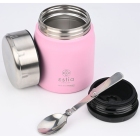 Φαγητοδοχείο θερμός ανοξείδωτο 18/8 Blossom rose 500ml 10x14εκ Estia 01-21665