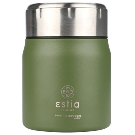 Φαγητοδοχείο θερμός ανοξείδωτο 18/8 Forest spirit 500ml 10x14εκ Estia 01-21672