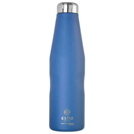 Μπουκάλι θερμός ανοξείδωτο 18/8 Denim blue 750ml 7.7x28εκ Estia 01-16616