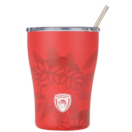Κούπα θερμός ανοξείδωτο 18/8 Olympiacos B.C. 350ml Estia 00-27230