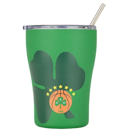 Κούπα θερμός ανοξείδωτο 18/8 Panathinaikos B.C. 350ml Estia 00-27254