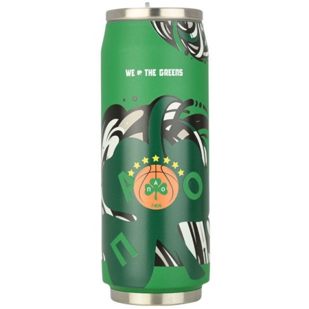 Ποτήρι θερμός ανοξείδωτο 18/8 Panathinaikos B.C. 500ml Estia 00-27124