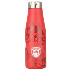 Μπουκάλι θερμός ανοξείδωτο 18/8 Olympiacos B.C. 500ml 7x22.5εκ Estia 00-27179