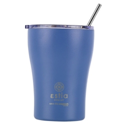Κούπα θερμός ανοξείδωτο 18/8 Denim blue 350ml Estia 01-12182