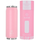 Ποτήρι θερμός ανοξείδωτο 18/8 Blossom rose 500ml Estia 01-10317