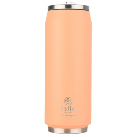 Ποτήρι θερμός ανοξείδωτο 18/8 Peach fuzz 500ml Estia 01-23423